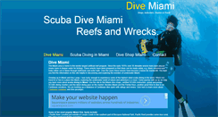 Desktop Screenshot of divemiami.com
